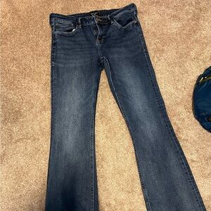 Women's Dark Blue Bootcut Jeans